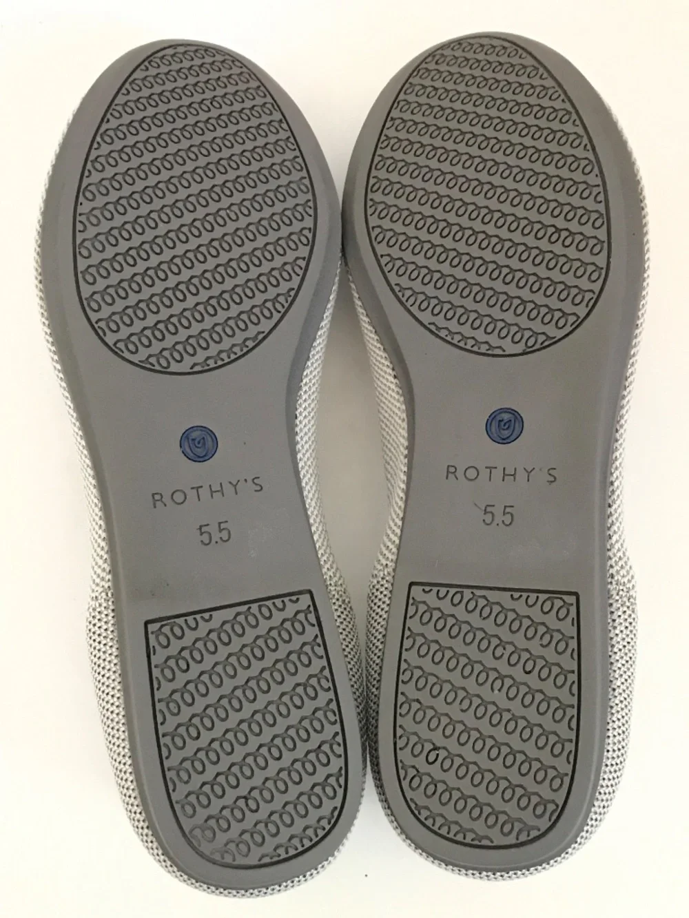 ROTHY’S The Flat Birdseye Flax Round Toe Women’s Size 5.5